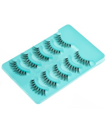 Kenzie Beauty Multipack Demi Wispies False Lashes - 10 Pairs, Clear Thin Band, Eyelash Pack 120 - Buy Online on GoSupps.com