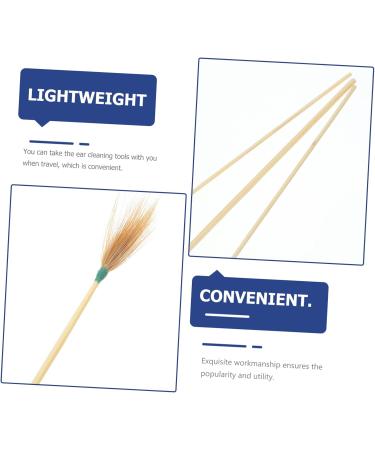 Didiseaon 5sets Ear Wax Removal Tools Bamboo Ear Cleaning Kit Safe and Gentle Earwax Remover for Adults and Teens Portable and Travel-Friendly - Buy Online on GoSupps.com