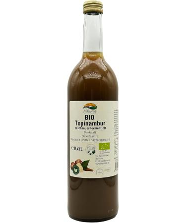  Bleichhof BLEICHHOF Organic Jerusalem artichoke juice - Direct juice fermented with milky acid vegan (6 x 0.72 l) - Buy Online on GoSupps.com