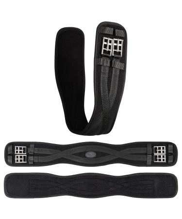 Equinate short girth saddle girth Liam belly girth dressage girth anatomical breathable 50cm