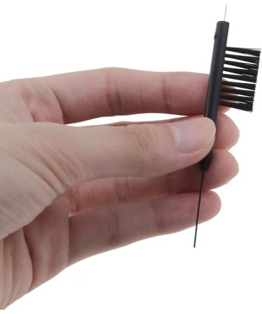6Pcs Hearing Aid Cleaning Tool Kit - Multi-Functional Brushes, Wax Loop, Vent Cleaner, Steel Pick, Microfiber Cloth - Universal - Buy Online on GoSupps.com