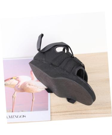Buy Foot Spiked Shoes for Fracture Recovery | Black Foot Fixed Shoes for Comfort & Support - Buy Online on GoSupps.com