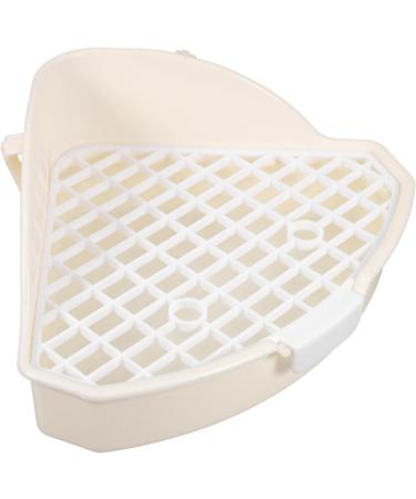 BESPORTBLE 3pcs Rabbit Triangle Potty Toilet Pets Rat Litter Small Animal Litter Indoor White Abs Potty Pad 25.00X19.00X10.00CMx3pcs Whitex3pcs - Buy Online on GoSupps.com