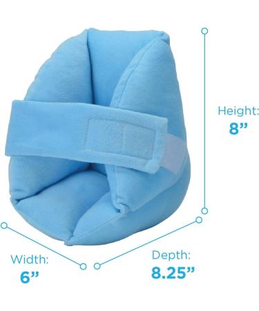 Nova Heel Protectors & Cushion Pillow - Super Soft Ankle & Foot Pillow (1 Pair) - Buy Online on GoSupps.com