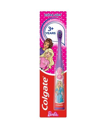 Colgate Kids 3+ Years Trolls Extra Soft Battery Toothbrush Barbie