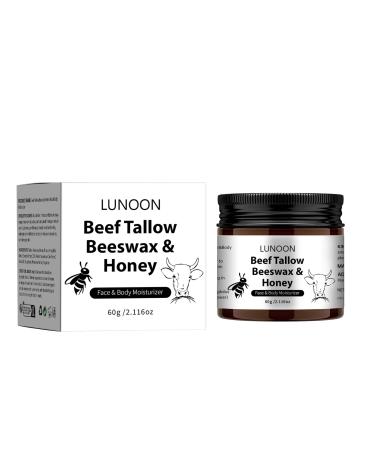 Beef Tallow and Honey Balm for Skin Honey Butter Face & Body Cream For Skin Firming & Hydrating Balm Skin Care Moisturizing Body Lotion For All Skin