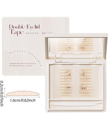 Eyelid Sticker Tape | Invisible Eyelid Lift Strips For Hooded Eyes - Glue- Waterproof Double Eyelid Tape For Natural And Long-Lasting Effect Eyelid Tape For Uneven Rowces S Crescent (110 Stickers) - Buy Online on GoSupps.com