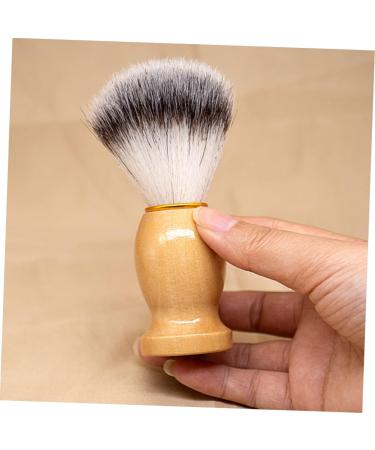 Magiclulu 2-St Razor Brush & Accessories for Men's Shaving Beard Care & Grooming | Premium Dust Collector & Makeup Brushes - Buy Online on GoSupps.com