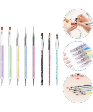 minkissy 2 Sets Nail Pen Nail Tech Accessories Nail Art Liner Brush Nail Painting Tools Nails Kits Dotting Pen Wear- Resistant Nail Art Pen Gel for Nails Nail Gel 3d Qiu Ju Household Abs - Buy Online on GoSupps.com