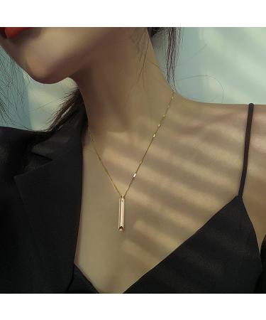 Stress Relief Breathing Necklace - Anxiety & Meditation Tool for Calming Down - Matte Black - Buy Online on GoSupps.com