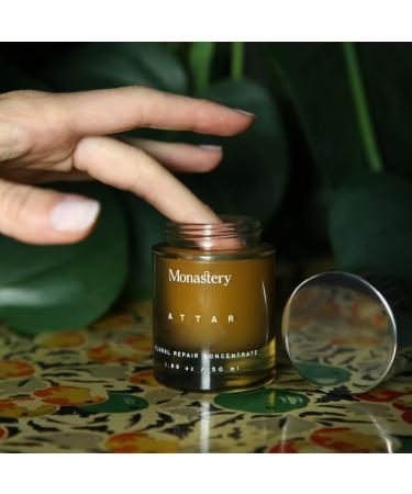 Attar Floral Repair Concentrate 50ml | Essential Oil Free Face Moisturizer | Nourishing Balm for Radiant Glow with Hazelnut Rosehip Seed & Rare Rose Extracts - Buy Online on GoSupps.com