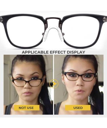 10 Silicone Nose Pads for Glasses - Non-Slip Transparent Self-Adhesive Replacement | U-Shape Nose Pads - Buy Online on GoSupps.com