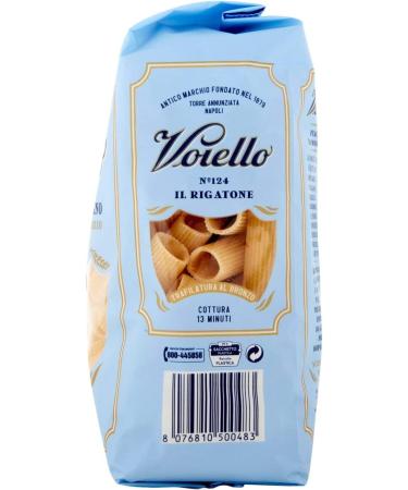  Italian Gourmet E.R. Voiello Pasta Il Rigatone Pack of 10 100% Italian Pasta N142 500g + Italian Gourmet Polpa 400g - Buy Online on GoSupps.com