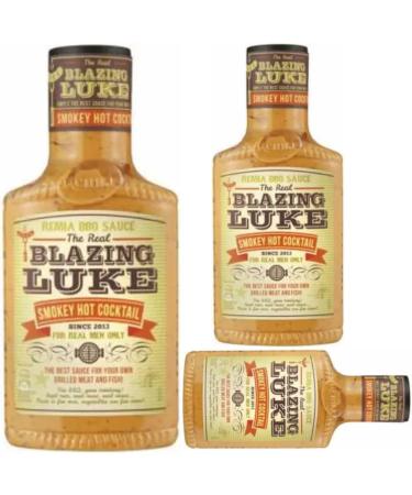 Remia Blazing Luke Smokey Hot Cocktail Sauce Sauce 450 ml x 3 Pieces