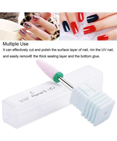 Nail Drill Bits Exhibition Durable Convenient Portable Lightweight Ceramic Manicure Tool Polishing For Grinding(23ST) - Buy Online on GoSupps.com