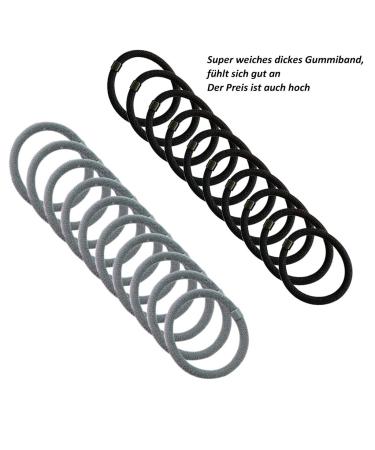 50 Super Elastic Hair Ties for Thick Curly Hair - Durable Ponytail Holders for Girls - International Shipping Available - Buy Online on GoSupps.com