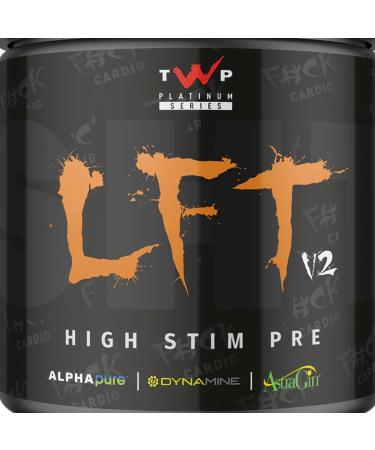 TWP Nutrition Platinum Series LFT V2 Pre Workout 390g - Iron Thirst Flavor | High Stim Strong Formula | 30 Servings - Buy Online on GoSupps.com