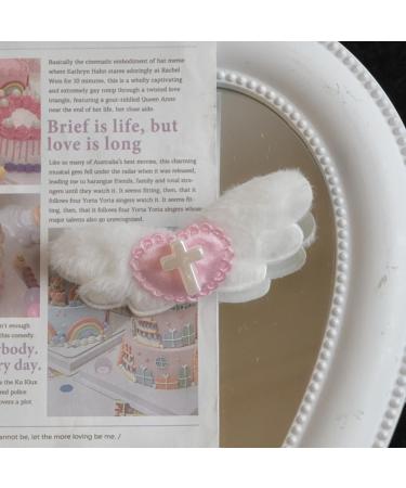 hgnxa Gothic Angel Wing Hair Clip Aesthetics Sweet Heart Hairpin Barrettes Bobbypins Hair Accessories for Side Bangs - Buy Online on GoSupps.com