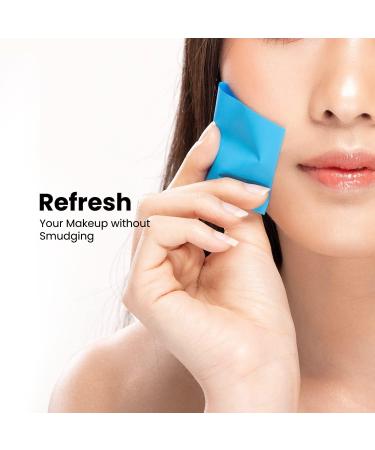 Organic Oil Blotting Sheets - Premium Silky Blotting Sheets for Face (50 Count) - Buy Online on GoSupps.com