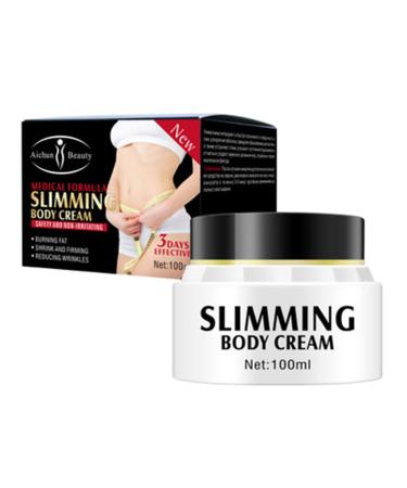 AICHUN BEAUTY Slimming Body Cream Burning Fat Shrinking Firming Reducing Wrinkles Non-Irritating 3 Days Effective 100ml 3.4 oz