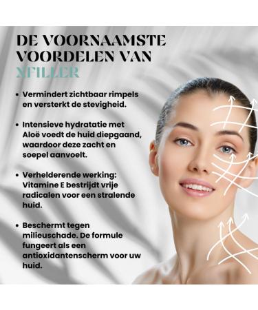 Aloha Labs Xfiller Face Cream AntiAging Hyaluronic Acid Moisturizing Day Cream with Collagen and X50 HYALUFILLER Rejuvenating Effect for Radiant Skin 50ml - Buy Online on GoSupps.com