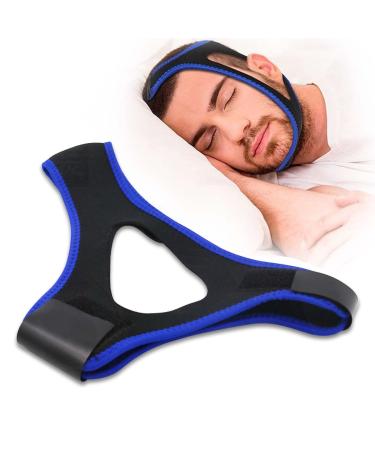 Anti Snoring Chin Strap Gifts for Men Women Keep Mouth Closed During Sleep Anti Snoring Solution Devices Snore Stopper Chin Strap for Cpap Users Snoring 1