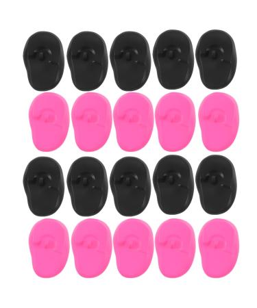 Beaupretty 10 Pairs Silicone Ear Covers for Hair Dryer Heat Ear Protectors for Hair Dryer Heat Hair Salon Earmuffs Ear Protectors for Salon Hair Dye Ear Cover Baking Oil Shawl Silica Gel
