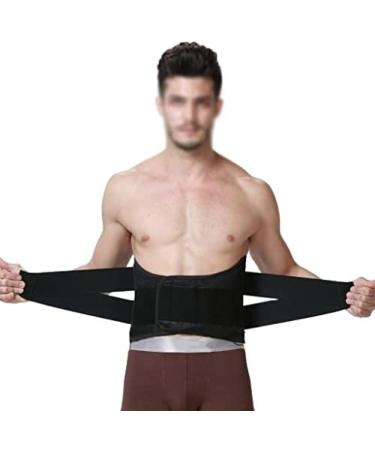 Orthopedic underwear for men herniated disc loop corset lower waist adjustable relief of back pain belt for lumberjacks L Picturesque234