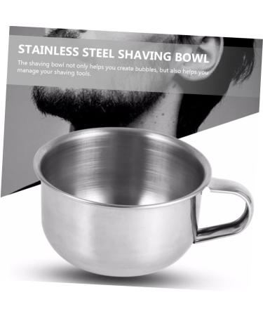 Premium 5-Hour Stainless Steel Shaving Bowl Cup - Ideal for Foam & Soap | International Shipping - Buy Online on GoSupps.com