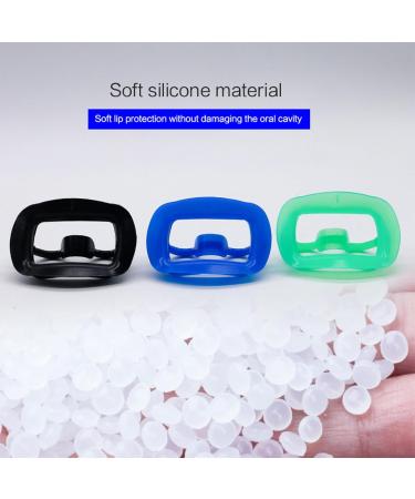 Silicone Mouth Opener & Orthodontic Cheek Retractor - Soft Blue Intra Lip Care Tool for Dental Use - Buy Online on GoSupps.com