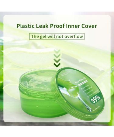 BURIBURI Aloe Vera Gel Pure Natural Organic Aloe Gel for Women Moisturizing Vera Gel Face Body Skin & Hair 10.56 Fl Oz - Buy Online on GoSupps.com