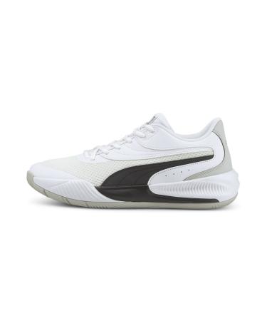 PUMA Unisex Triple Basketball Shoe 51 EU Puma White Puma Black