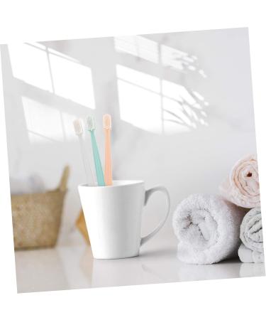 Minkissy Soft Portable Toothbrush Set - 10 Ergonomic Travel Toothbrushes for Adults | Lightweight & Disposable Household Dental Care Products - Buy Online on GoSupps.com