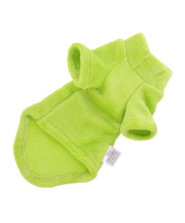 Yardwe clothes for pets warm pullover warm cats clothing puppy outfits sphynx cat sweater kitten sweater small decoration autumn and winter winter coat including 37x34x34cm light green