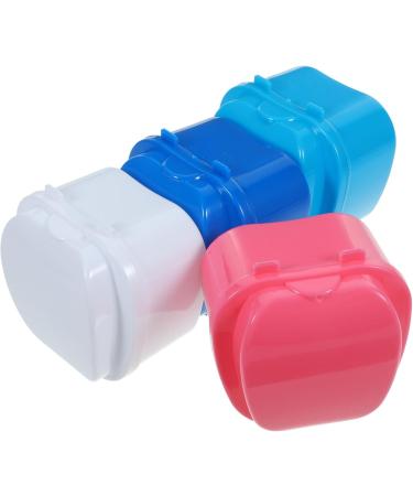 Lurrose 16 STK Orthodontic Retainer Case | Travel Prosthesis Box with Filter Layer & Brush - Durable ABS Container for Clear Aligners & Dental Appliances - Buy Online on GoSupps.com