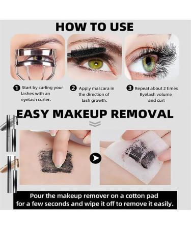 Olivia Blaire Iron Wand Mascara Vervaci Iron Rod Mascara Nour Iron Wand Mascara Waterproof Metal Rod Metal Wand Mascara Bristle Less Metal Mascara Curling Eyelash Metal Mascara (2*Mix) - Buy Online on GoSupps.com