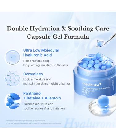 medicube Daily Hydration Capsule Duo: Hyaluronic Acid Cream and Deep Vitamin C Capsule Cream | Radiance Boosting and Soothing Daily Moisturizer Set for Balanced Hydrated and Healthy Skin - Buy Online on GoSupps.com