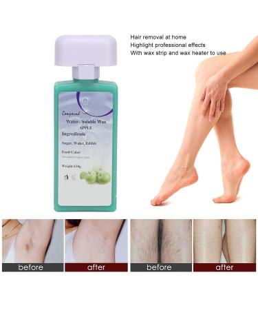 Buy Roll On Wax 150g - Mild Green Apple Hair Removal Wax for Legs & Body | Salon Quality Depilation Cartridges - Buy Online on GoSupps.com