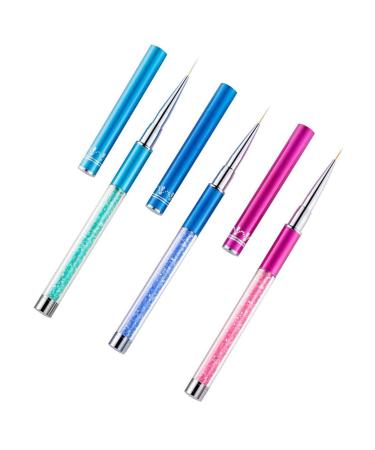 14pcs 3D Nail Art Brush Set Professional Liner Painting Design Pens for Creative Nail Designs International Shipping Available - Buy Online on GoSupps.com