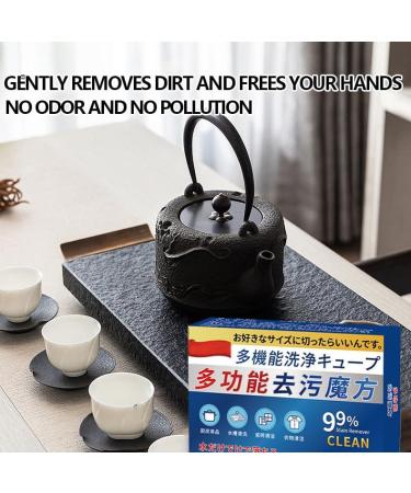Multi-Functional Bio-Enzyme Cleaning Tablets Bio-Enzyme Explosive Salt Cleaner Dissolve Concentrated Tablets Multipurpose Cleaner Salt Tablets for Cleaning All Kinds of Clothing Shoes (8Box) - Buy Online on GoSupps.com
