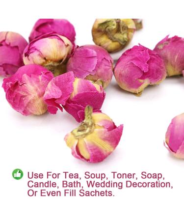 Buy Dried Peony Flowers (Paeonia Lactiflora) - Natural Pink Fragrance Herbal Accessories - 50g | International Shipping Available - Buy Online on GoSupps.com