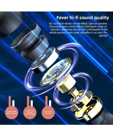 GUVGMY Headphones Wireless Bluetooth 5.1 - black - Buy Online on GoSupps.com