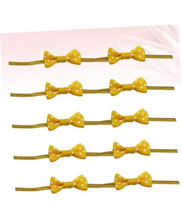 100pcs Bag Sealing Ties Bags Packing Ties Gift Ribbons for Presents Food Sealing Clip Food Sealing Tie Sandwich Bag Ties Lollipops Ties Metal Wire Ties Reusable Bag Ties Food Bag Yellow 8*3*1.5cm - Buy Online on GoSupps.com