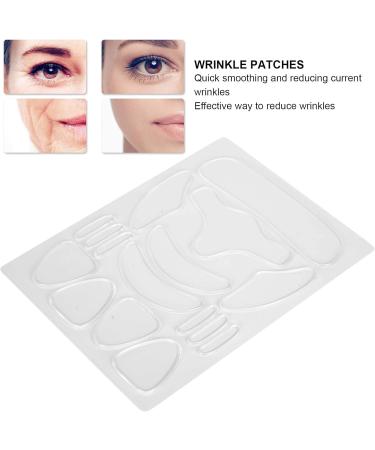 Asixxsix Patchs Anti-Rides 16Pcs Silicone Forehead Wrinkle Patches Patchs Anti-Rides Visage Bandeau Visage pour Lisser et pr venir Les Rides Fines des Yeux du Visage - Buy Online on GoSupps.com