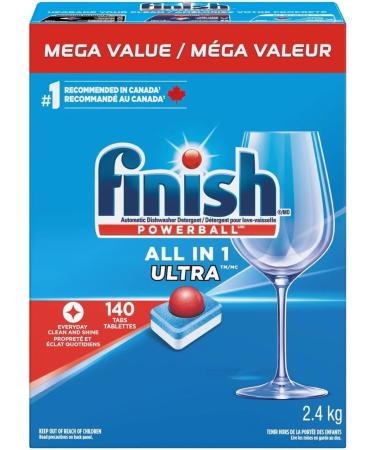 Powerball All in 1 Ultra Dishwasher Detergent 2.4 kg 140 Count - Buy Online on GoSupps.com