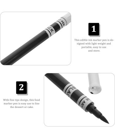 BESTonZON Baking Pigment Pen marker food writer baking coloring pen mark pen food decorating pens macarons cookies cajas para con chocolate food coloring pen set cake plastic - Buy Online on GoSupps.com