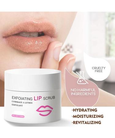 Lip Gel Ink Exfoliating Lip Scrub - Vegan Formula for Smooth, Nourished Lips - Buy Online on GoSupps.com