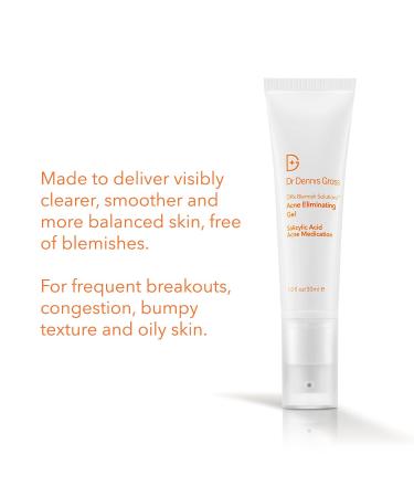 Dr Dennis Gross DRx Blemish Solutions Acne Eliminating Gel - 1.0 fl oz - Buy Online on GoSupps.com