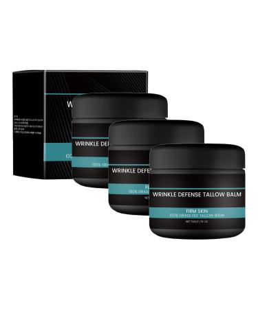QGuoJie Men's Anti-Wrinkle Balm - Anti-Aging Moisturizing Cream and Night Serum for the Face - Natural Formula to Reduce Wrinkles and Fine Lines (3)