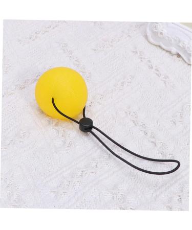 Ultechnovo Handmade Handle-Strengthening Ball - Fitness Exercise Equipment for Wrist & Grip Training - 5.3cm Yellow Power Ball - Buy Online on GoSupps.com